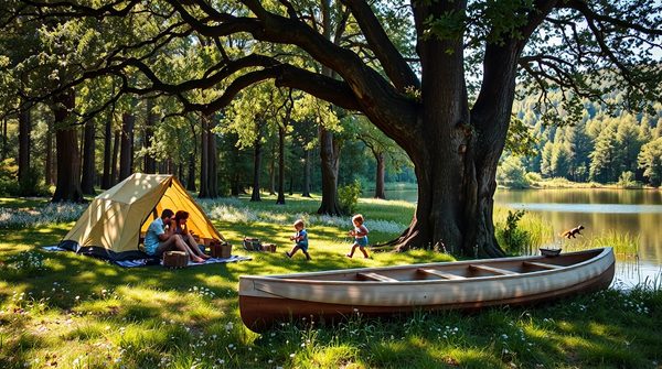 Partez à l'aventure : le camping nature vous attend en france